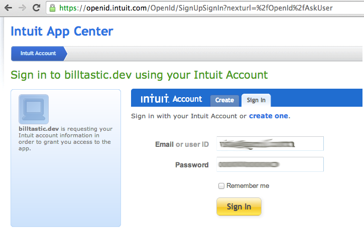 intuit api